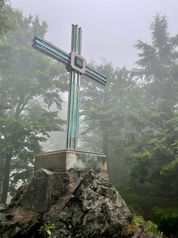 Gläserne Gipfelkreuz am Reiseck