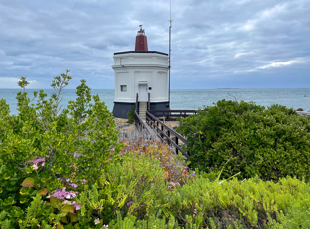 Leuchtturm in Bluff - Etappe 1: Bluff - Invercargill