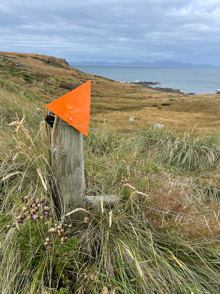 Trail-Marker - Etappe 1: Bluff - Invercargill